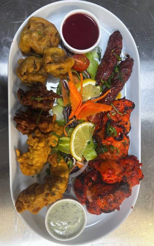 Gurkha Lounge Mix Grill Platter in Stirling.
